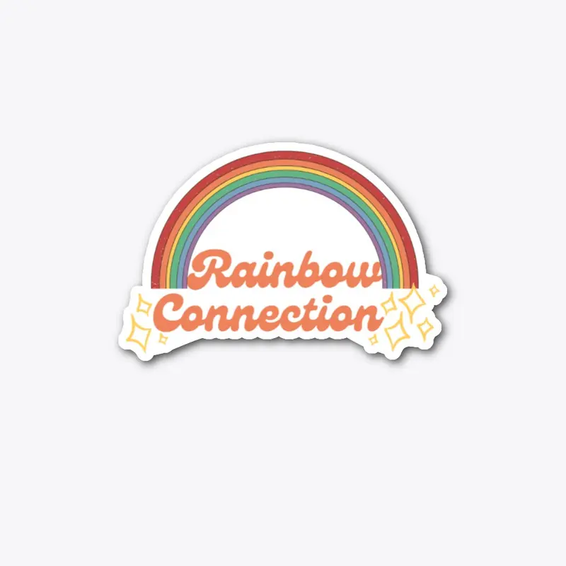 Rainbow Connection Sticker